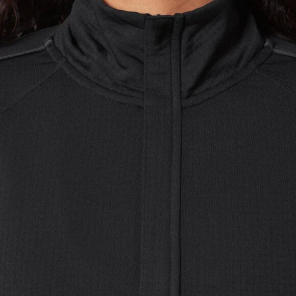 NEW Mondetta Quarter-Zip Pullover Long Sleeve Active Thumbhole Sport Shirt Top - Picture 3 of 4